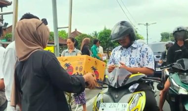 Pemuda dan Mahasiswa NTB Gelar Aksi Solidaritas untuk Korban Erupsi Gunung Lewotobi