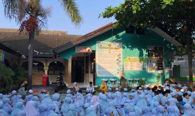 Morning Quran dan Sholat Dhuha Bersama Setiap Pagi di MIN 1 Kota Mataram