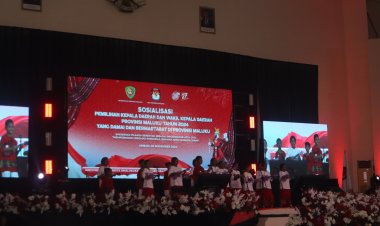 Pelajar Maluku Meriahkan Sosialisasi Pilkada 2024 di Bumi Raja-Raja,  Dengan Keanekaragaman Budaya