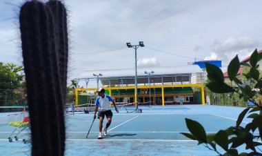 Olahraga Tenis merupakan salah satu olahraga mempersatukan bangsa, memperkuat rasa cinta tanah air melalui bangsa indonesia