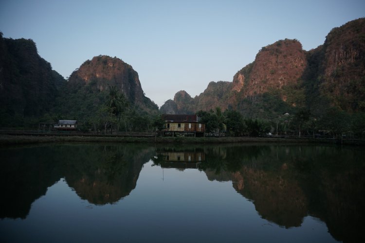 Suasana Desa Wisata Rammang-rammang 