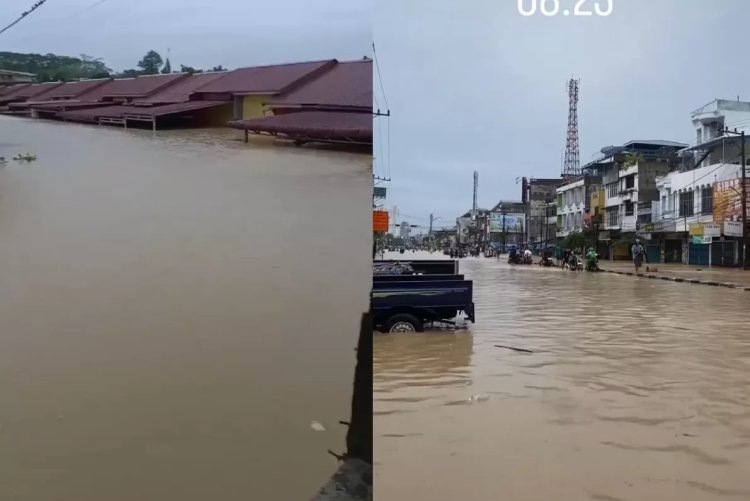 Banjir di wilayah Sumatera Utara