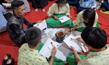 Peserta Didik Antusias mengikuti Workshop Batik di Museum Kota Makassar: Merajut Nilai Budaya dan Kebangsaan